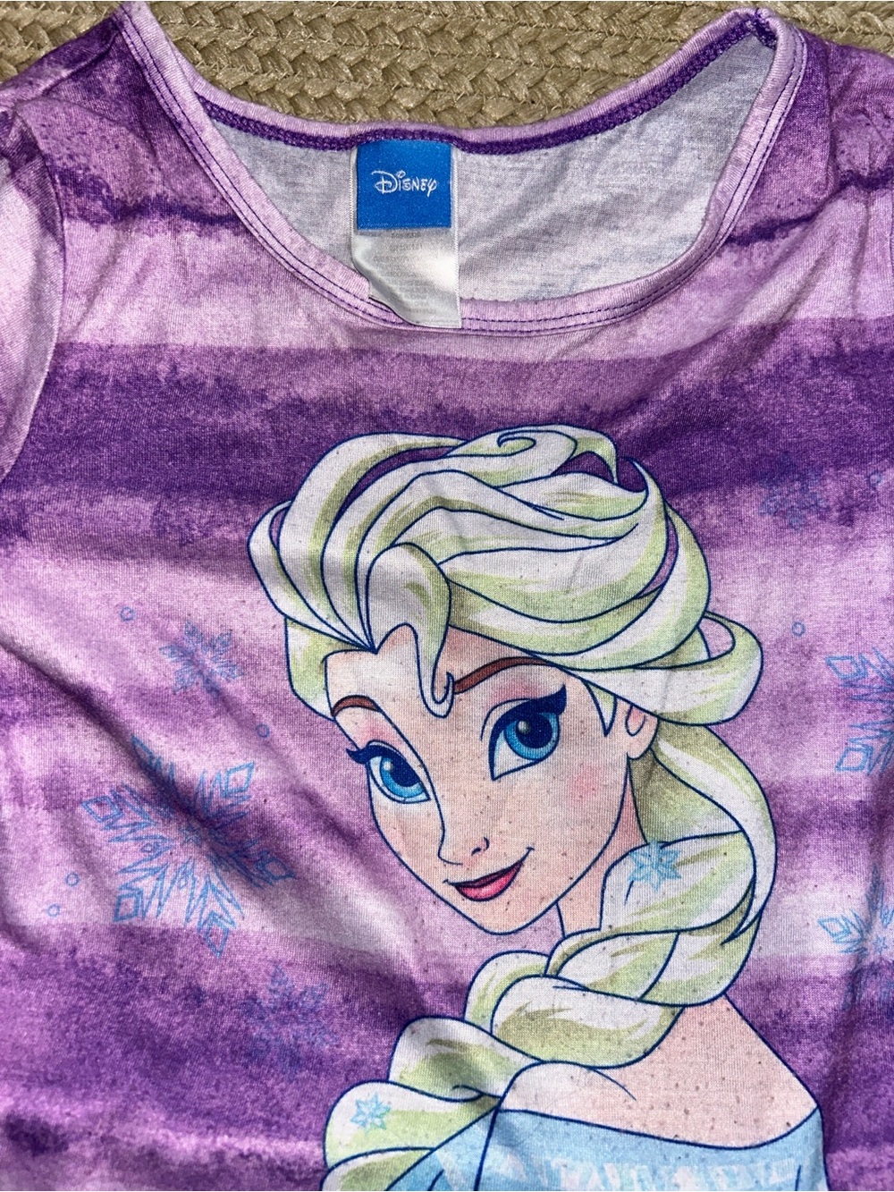 Disney Purple Elsa Tulle Skirt Dress - Picture 2 of 3